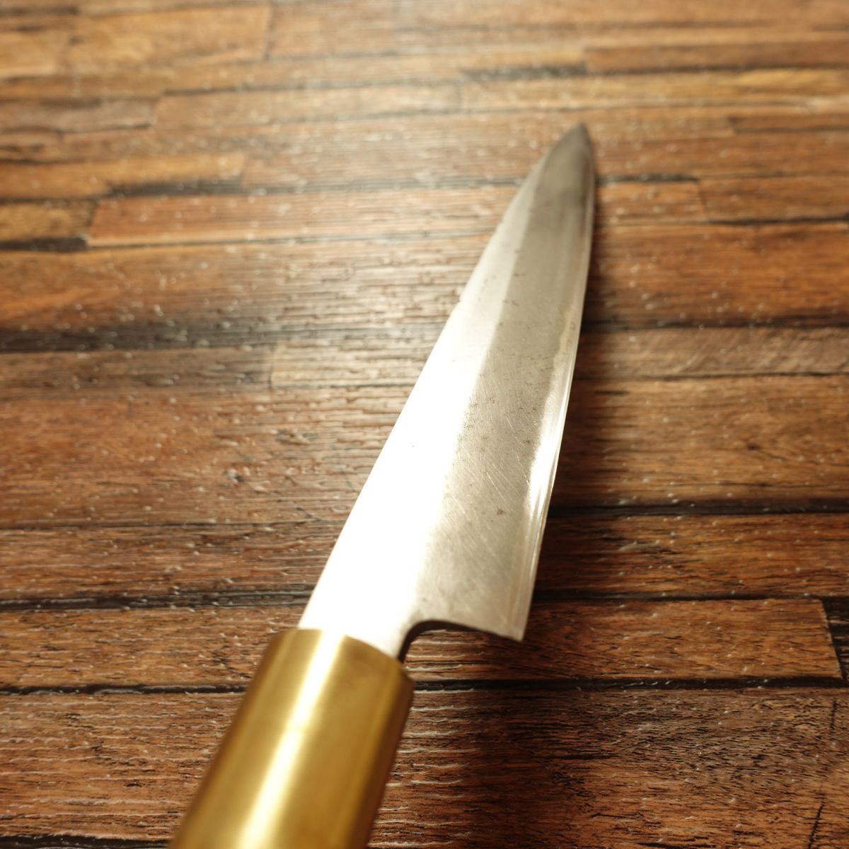 Kakubei Yanagiba Knife, Sharpened, Sashimi Knife, Excellent Grade, Outstanding Sharpness, 205mm
