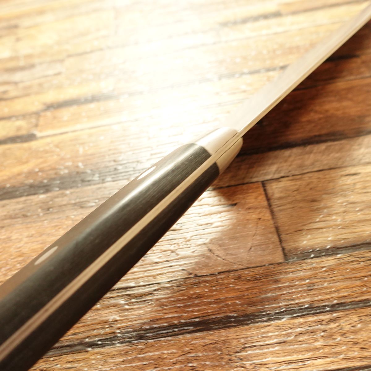 Kiya Toshimitsu Santoku Knife, Sharpened, Warikomi Steel, All-Purpose Knife, Nearly Unused, 165mm