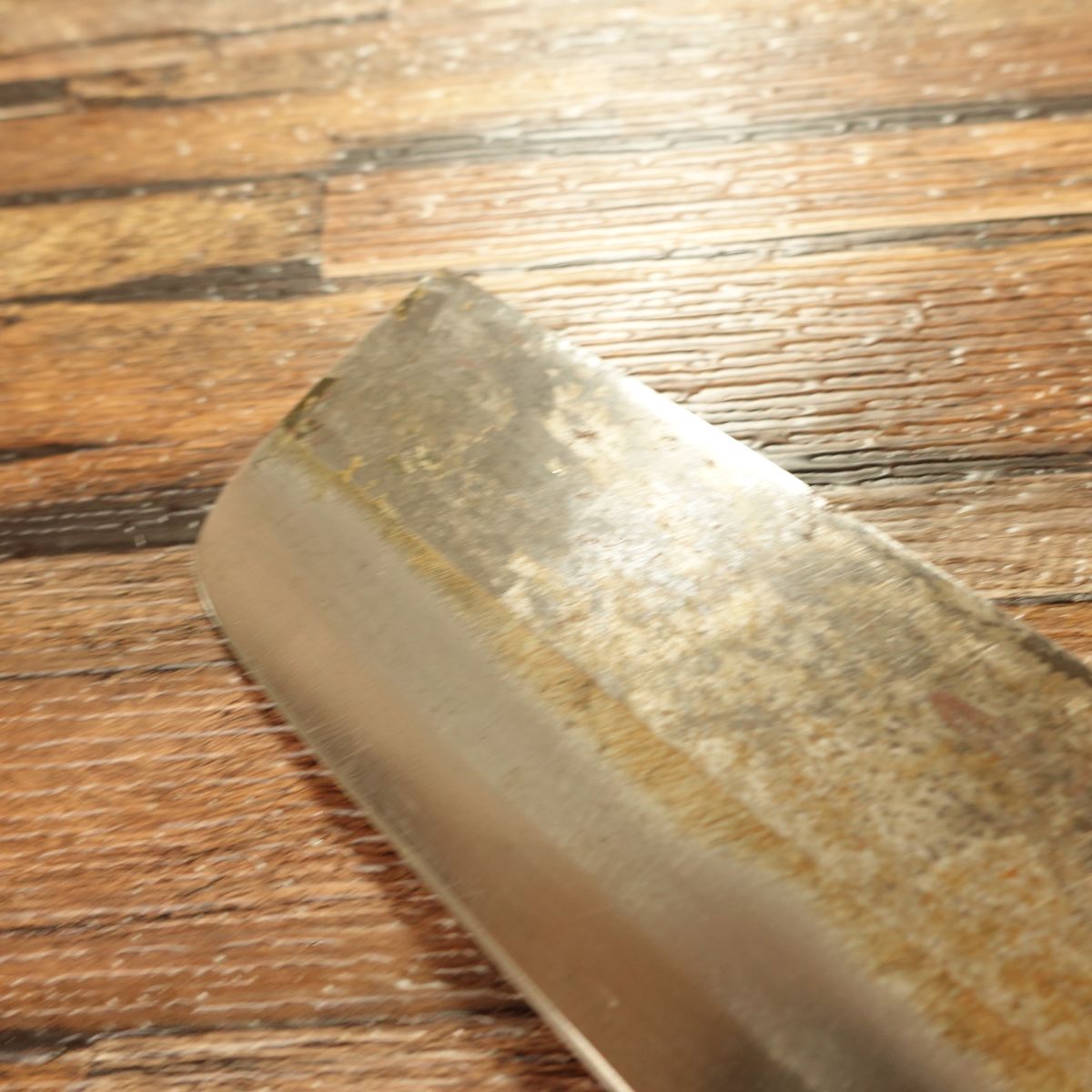 Kumofuji Nakiri Knife, Sharpened, Kurouchi Finish, Double Bevel, Vegetable Knife, Special Selection, 160mm