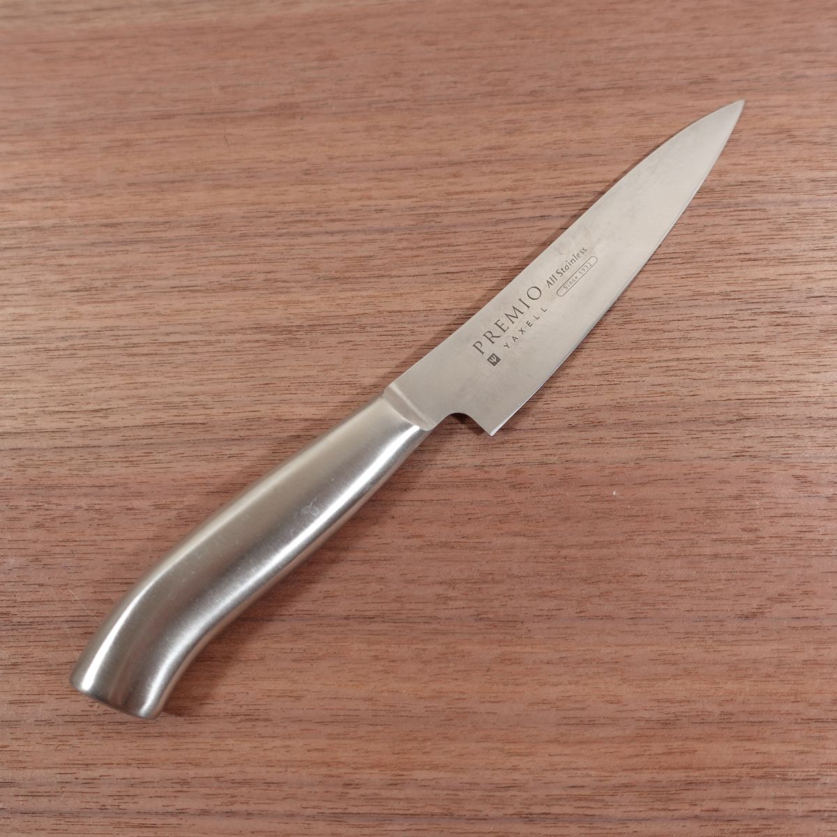 Premio Petty Knife, Sharpened, Yaxell, Fruit Knife, PREMIO, All Stainless Steel, 130mm