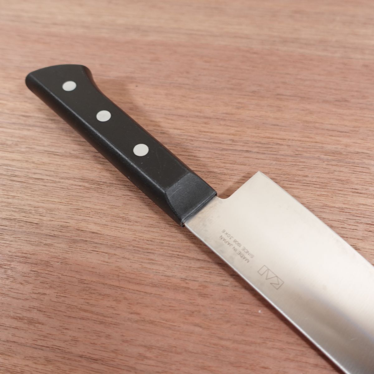 Sekimagoroku Santoku Knife, Sharpened, Wakatake, All-Purpose Knife, Stainless Steel, 170mm