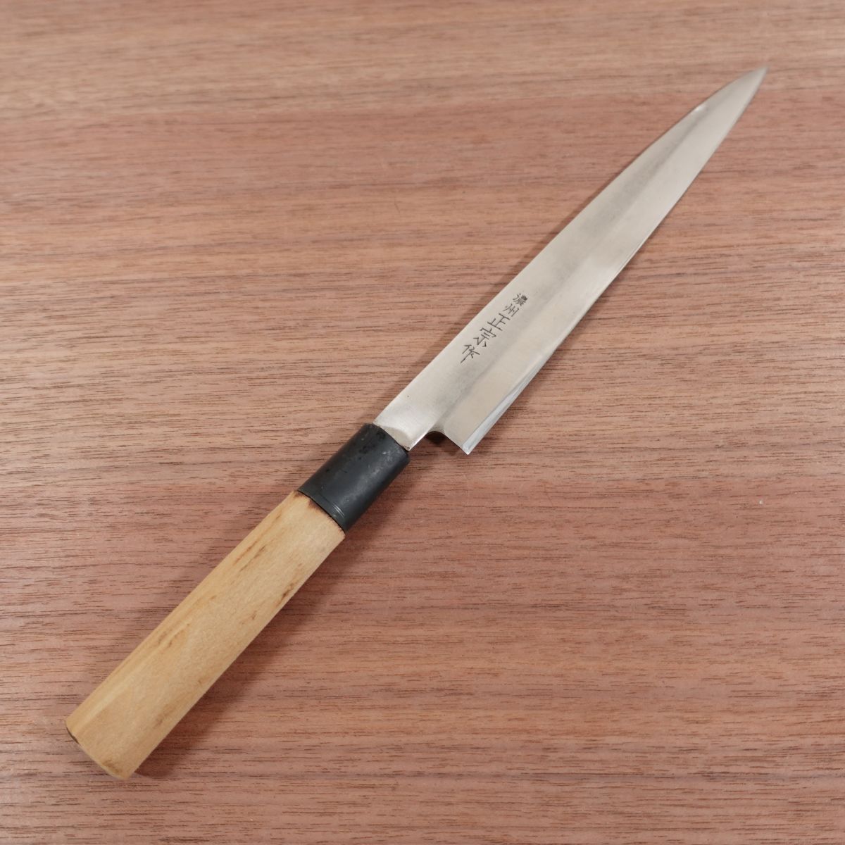 Noshu Masamune Yanagiba Knife, Sharpened, Stainless Steel, Sashimi Knife, 210mm