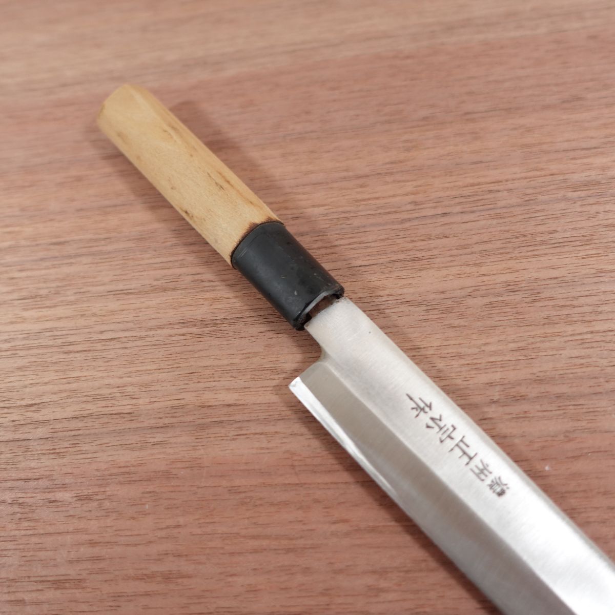 Noshu Masamune Yanagiba Knife, Sharpened, Stainless Steel, Sashimi Knife, 210mm