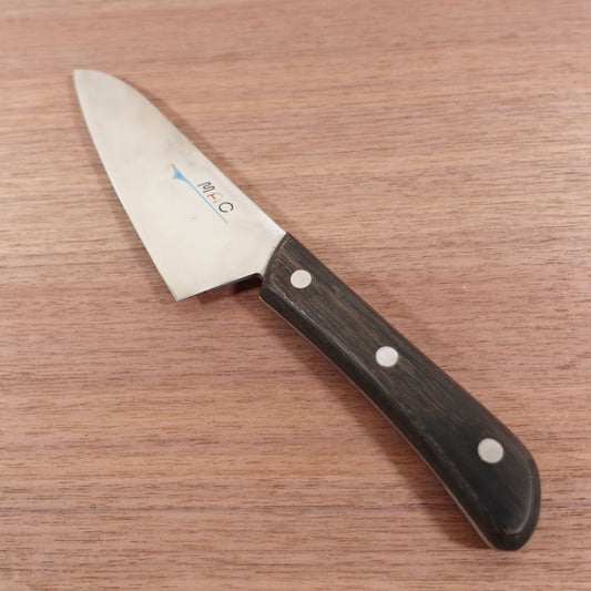MAC Santoku Knife, Sharpened, All-Purpose Knife, Stainless Steel, Makku, 140mm