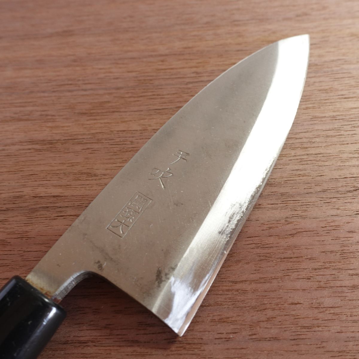 Ibuki Deba Knife, Sharpened, Seki Magoroku, Hagane Steel, Kai Corporation, 155mm