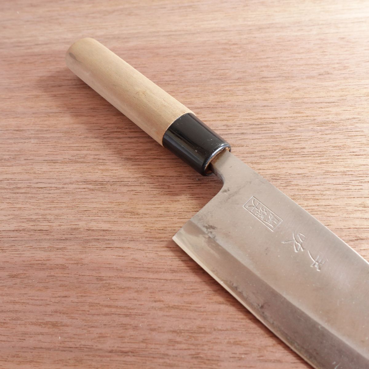 Ibuki Deba Knife, Sharpened, Seki Magoroku, Hagane Steel, Kai Corporation, 155mm