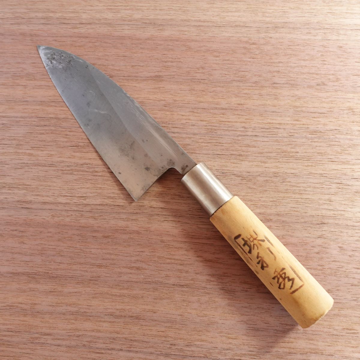 Sakai Taizo Deba Knife, Sharpened, Hagane Steel, Single Bevel, Sakai Toshihide, 155mm