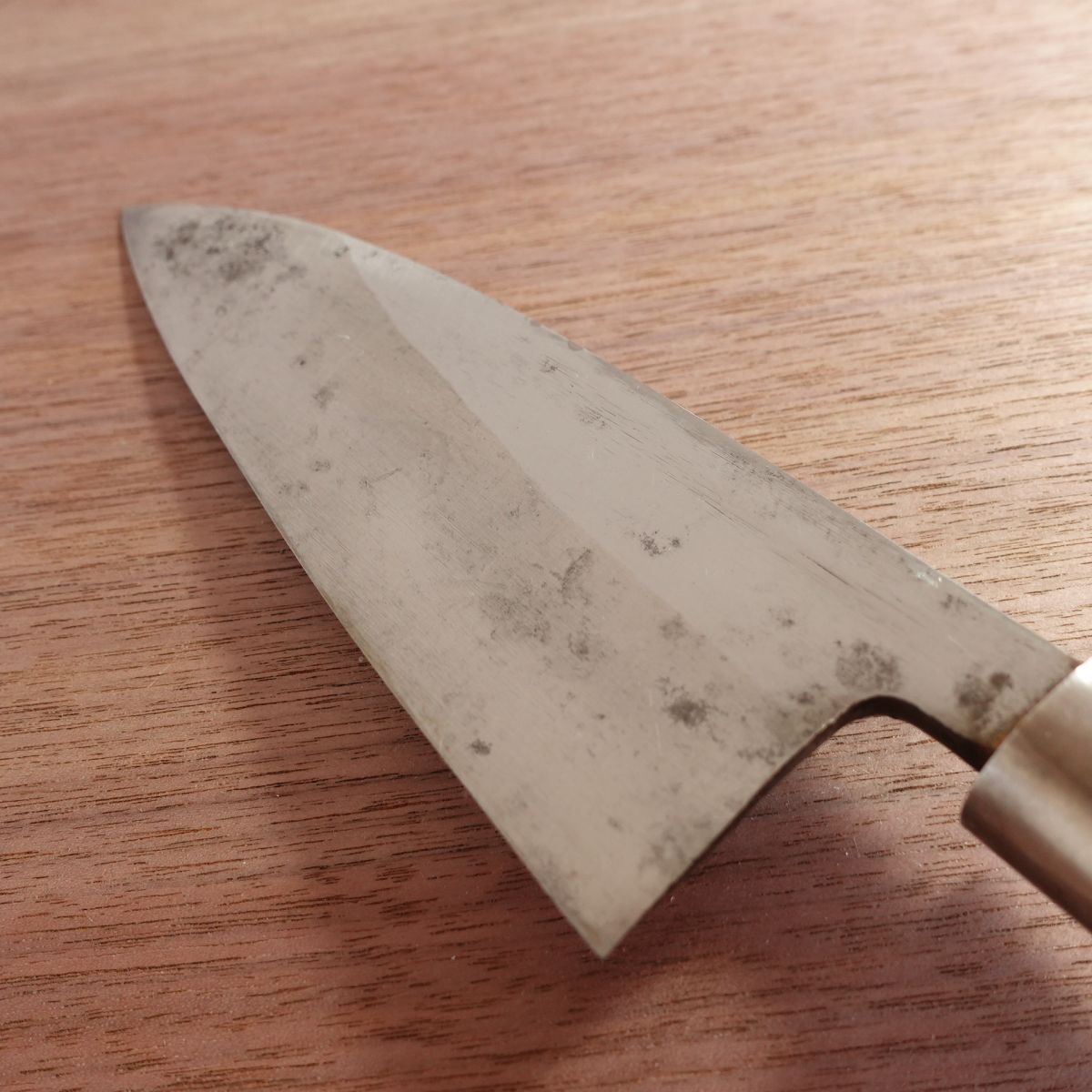 Sakai Taizo Deba Knife, Sharpened, Hagane Steel, Single Bevel, Sakai Toshihide, 155mm