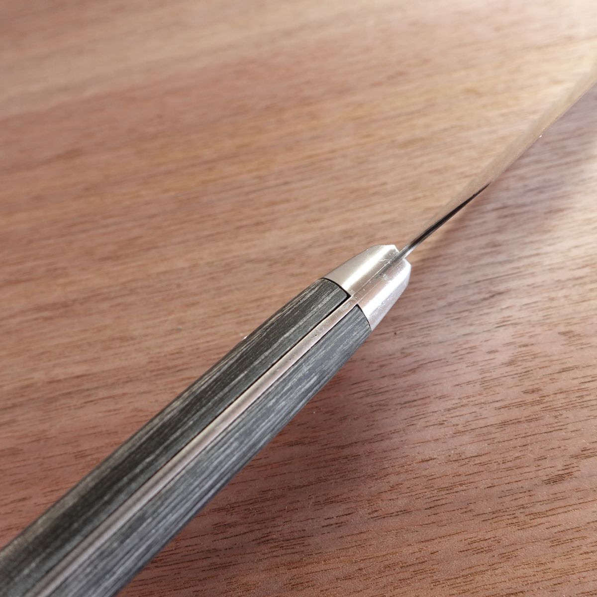 Seki Magoroku Santoku Knife, Sharpened, Suzaku, Hon-Warikomi Steel, Kai Corporation, 165mm