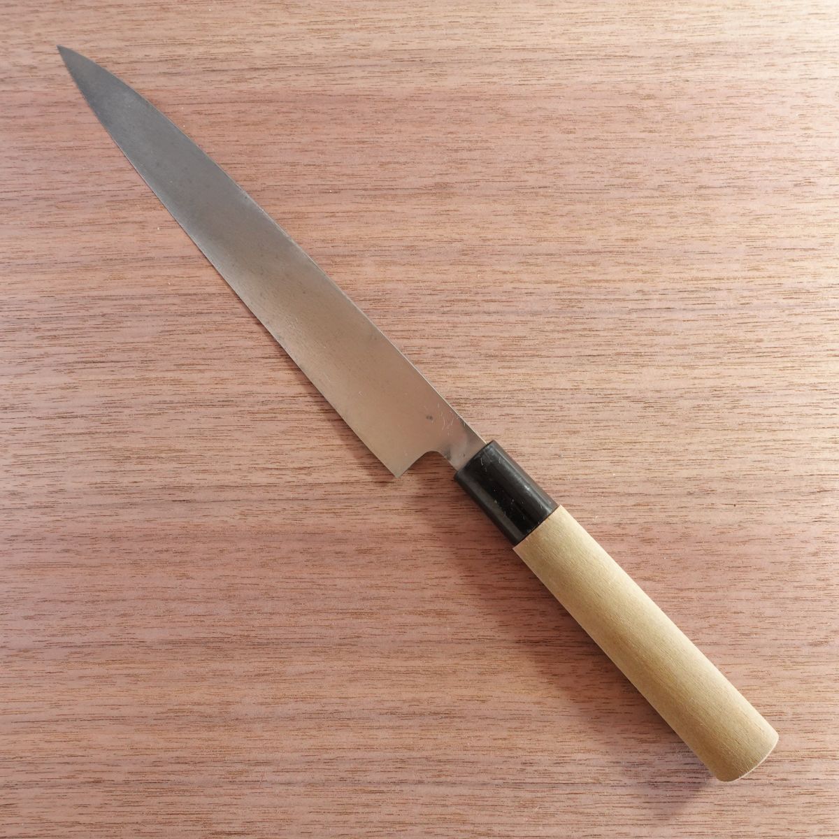 Seki Magoroku Yanagiba Knife, Sharpened, Ginju, Sashimi Knife, Hagane Steel, Single Bevel, 215mm