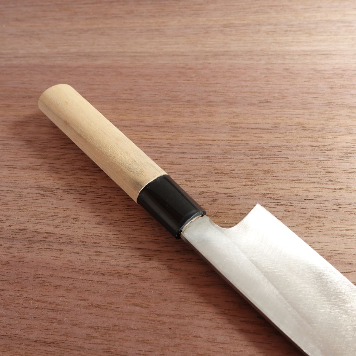 Sakai Kikutora Ai-Deba Knife, Sharpened, Hagane Steel, Thin Deba, Tokujo, 170mm