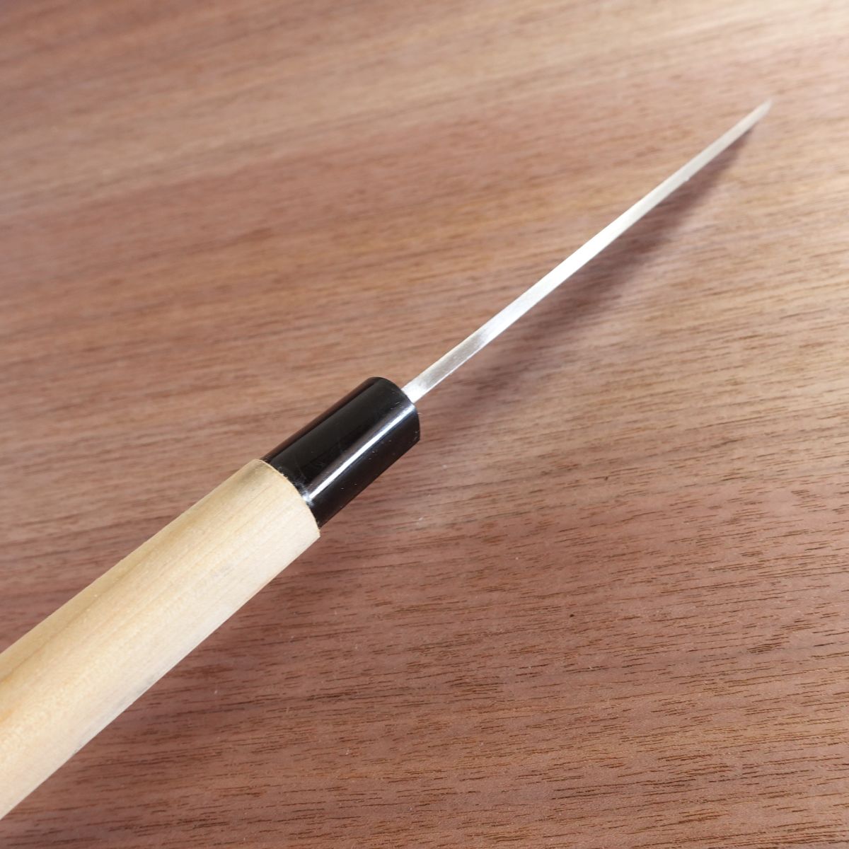 Sakai Kikutora Ai-Deba Knife, Sharpened, Hagane Steel, Thin Deba, Tokujo, 170mm