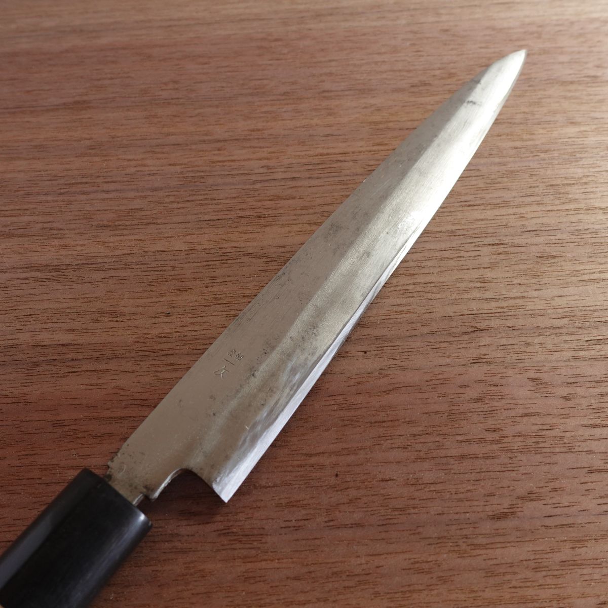 Sakai Ichiji Yanagiba Knife, Sharpened, Water Buffalo Handle, Sashimi Knife, Hagane Steel, 210mm