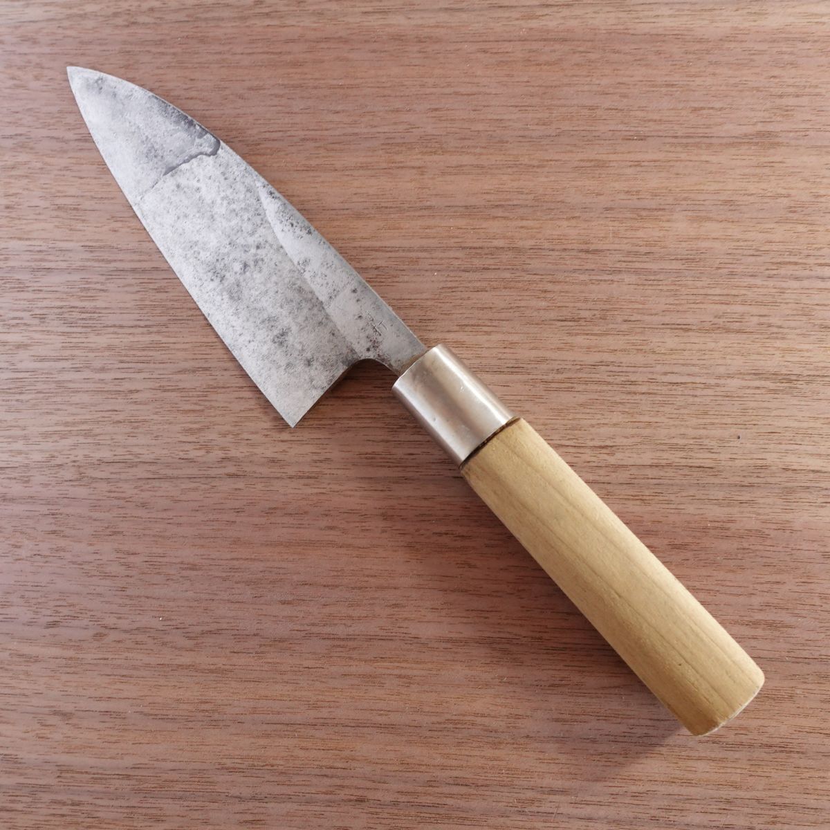 Konparu Deba Knife, Sharpened, Hagane Steel, Single Bevel, 150mm