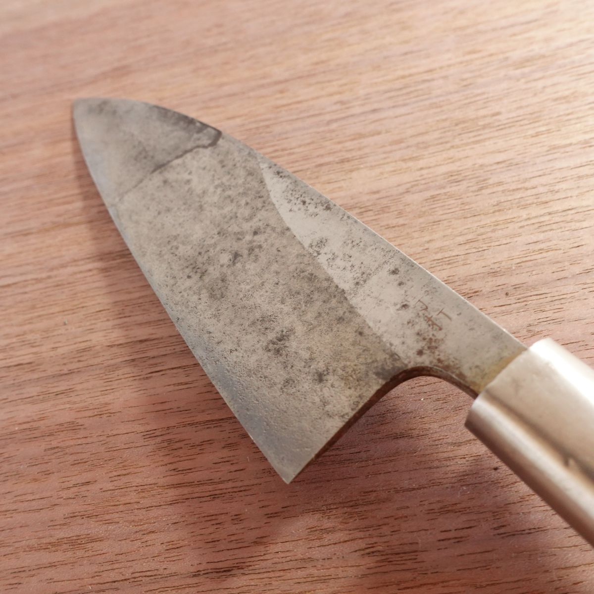 Konparu Deba Knife, Sharpened, Hagane Steel, Single Bevel, 150mm