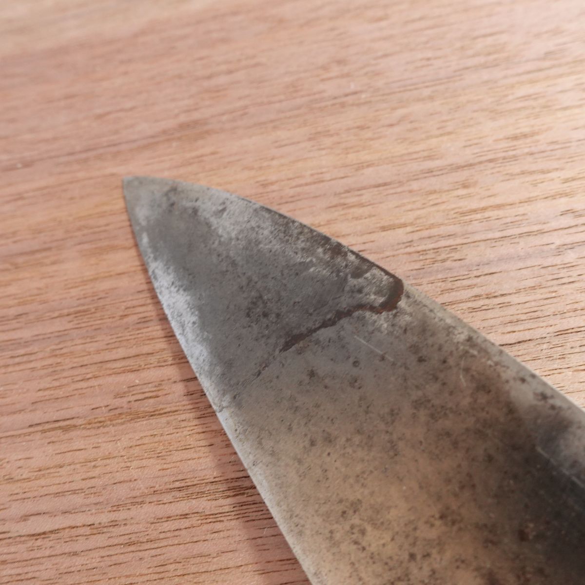 Konparu Deba Knife, Sharpened, Hagane Steel, Single Bevel, 150mm