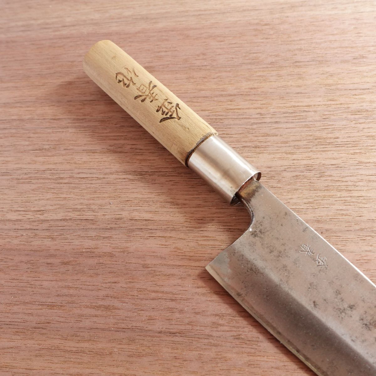 Konparu Deba Knife, Sharpened, Hagane Steel, Single Bevel, 150mm