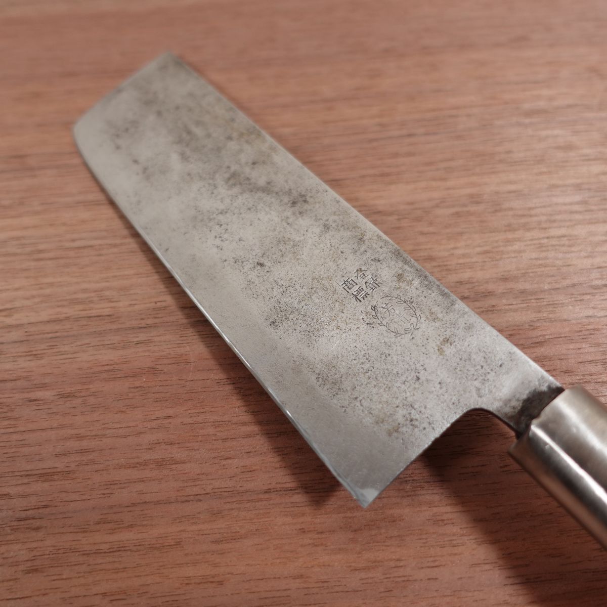 Yoshikiyo Nakiri Knife, Sharpened, Sweden Steel, Double Bevel, 160mm