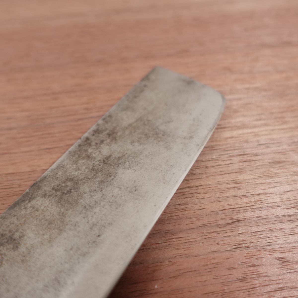 Yoshikiyo Nakiri Knife, Sharpened, Sweden Steel, Double Bevel, 160mm