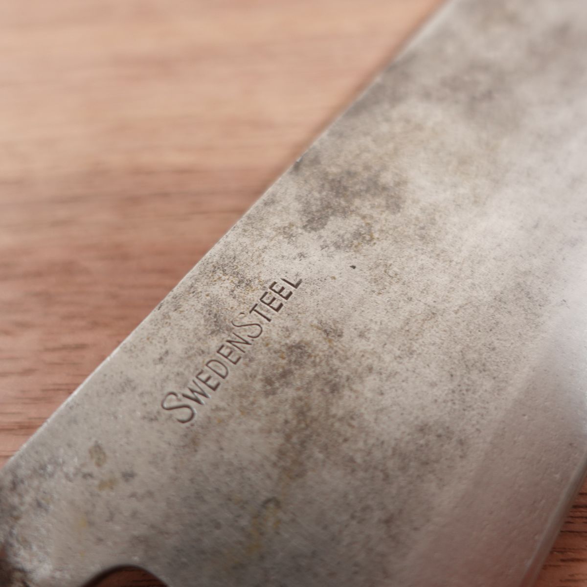Yoshikiyo Nakiri Knife, Sharpened, Sweden Steel, Double Bevel, 160mm