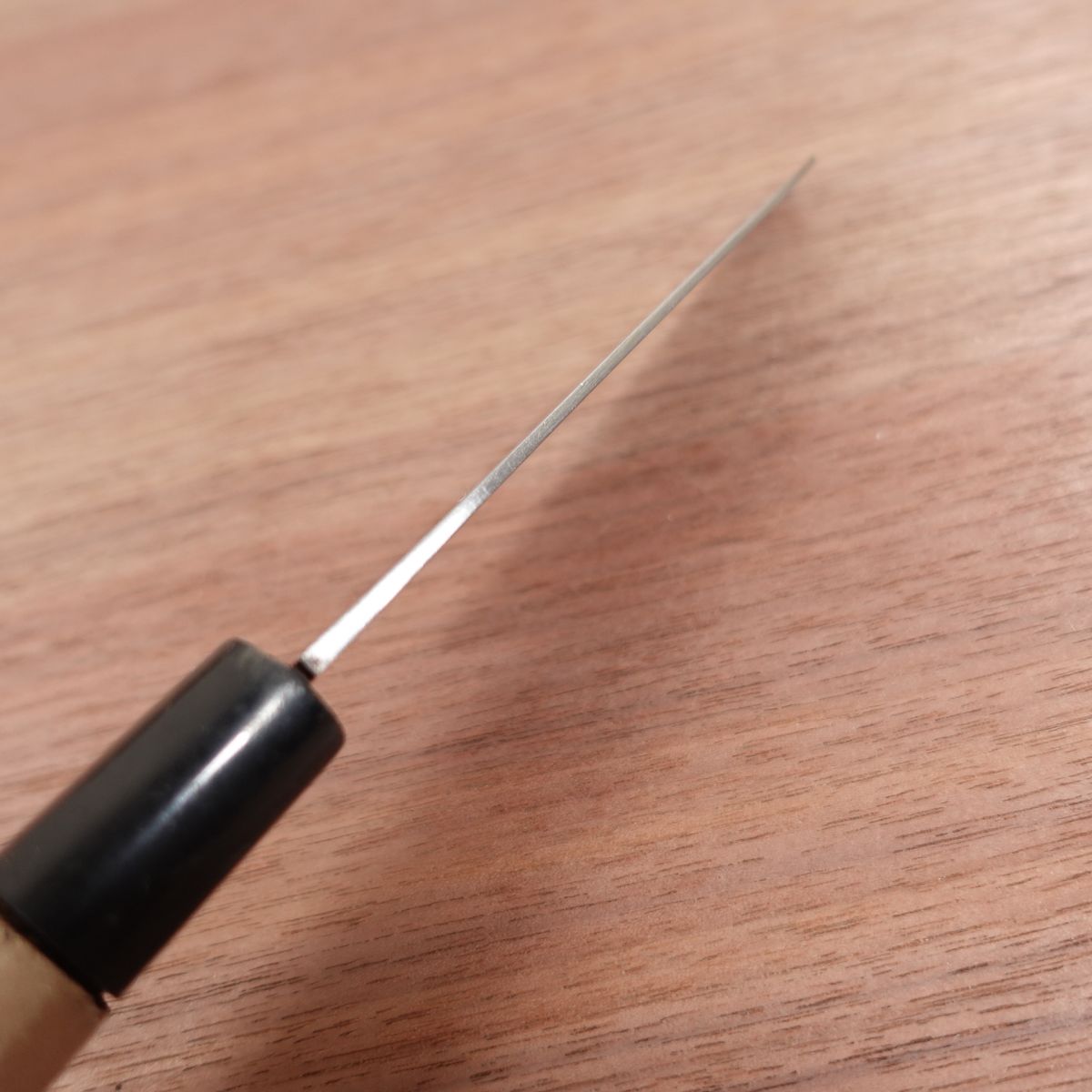 Sakai Kiku Mukimono Knife, Sharpened, Mizuta Kunimitsu, Double Bevel, 105mm