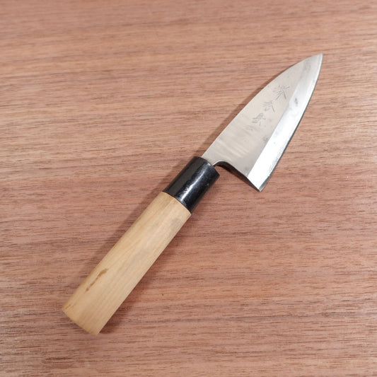 Sakai Shugaku Ko-Deba Knife, Sharpened, Aji-Kiri Knife, 110mm