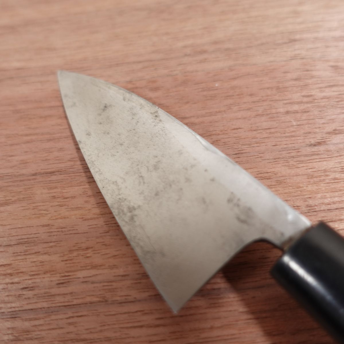 Sakai Shugaku Ko-Deba Knife, Sharpened, Aji-Kiri Knife, 110mm