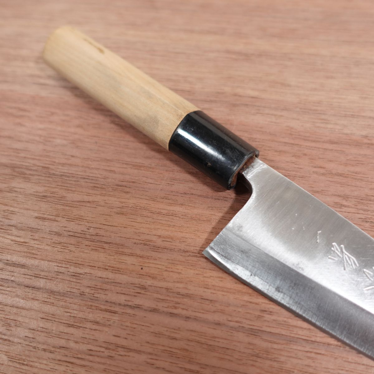Sakai Shugaku Ko-Deba Knife, Sharpened, Aji-Kiri Knife, 110mm