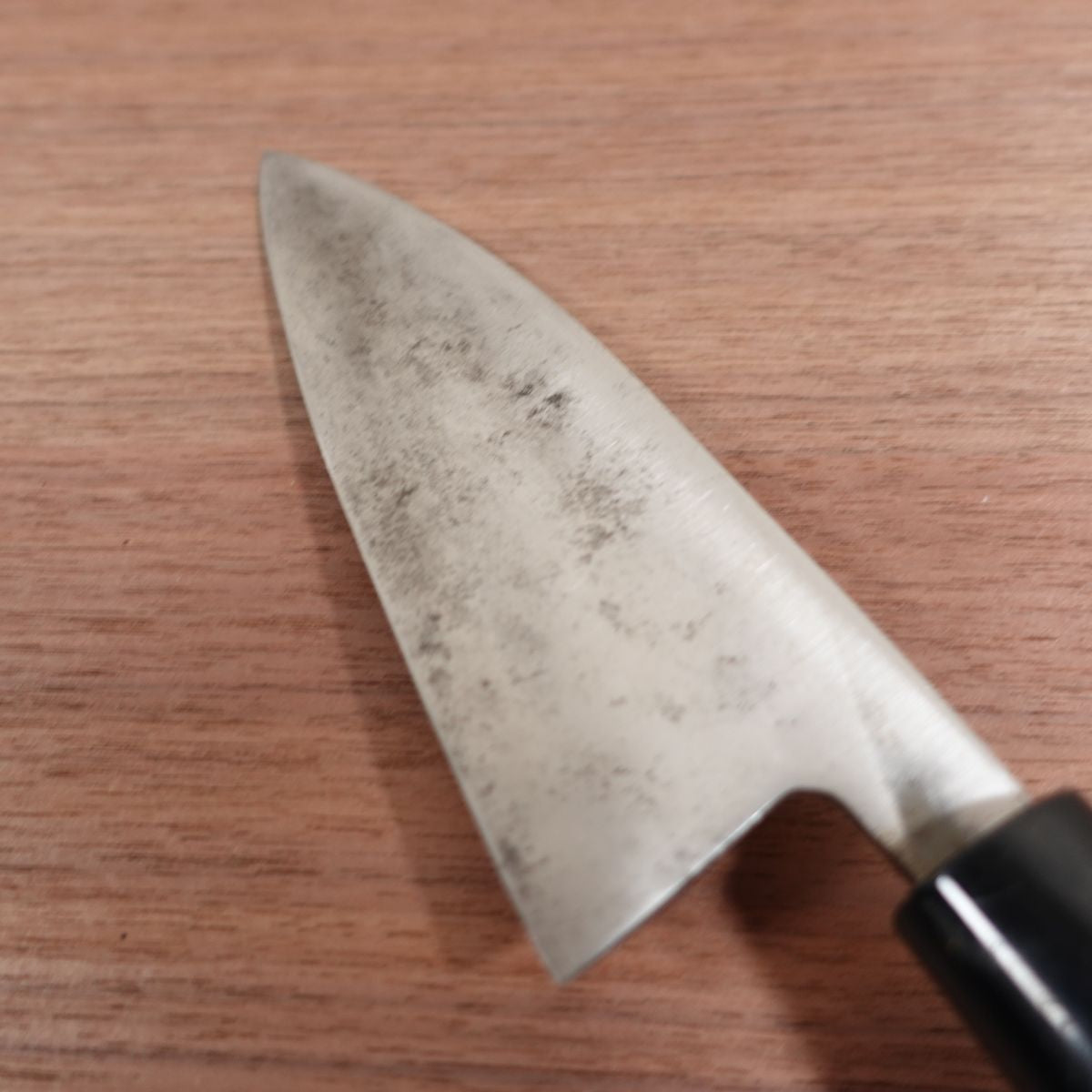 Bishokuka Ai-Deba Knife, Sharpened, Thin Deba, Single Bevel, 155mm