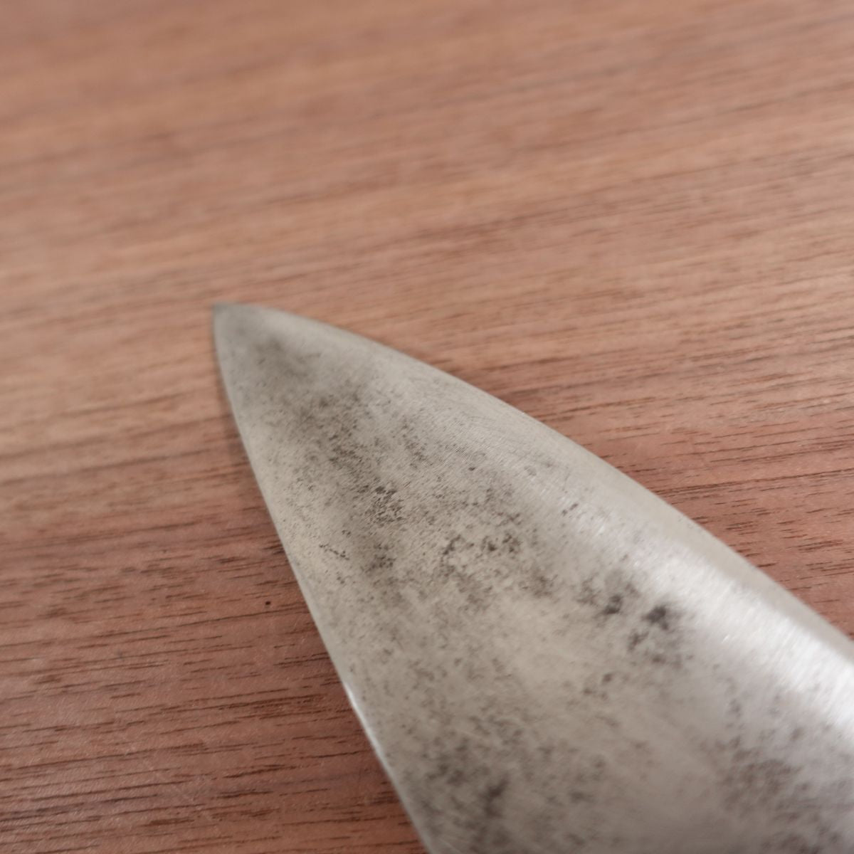 Bishokuka Ai-Deba Knife, Sharpened, Thin Deba, Single Bevel, 155mm