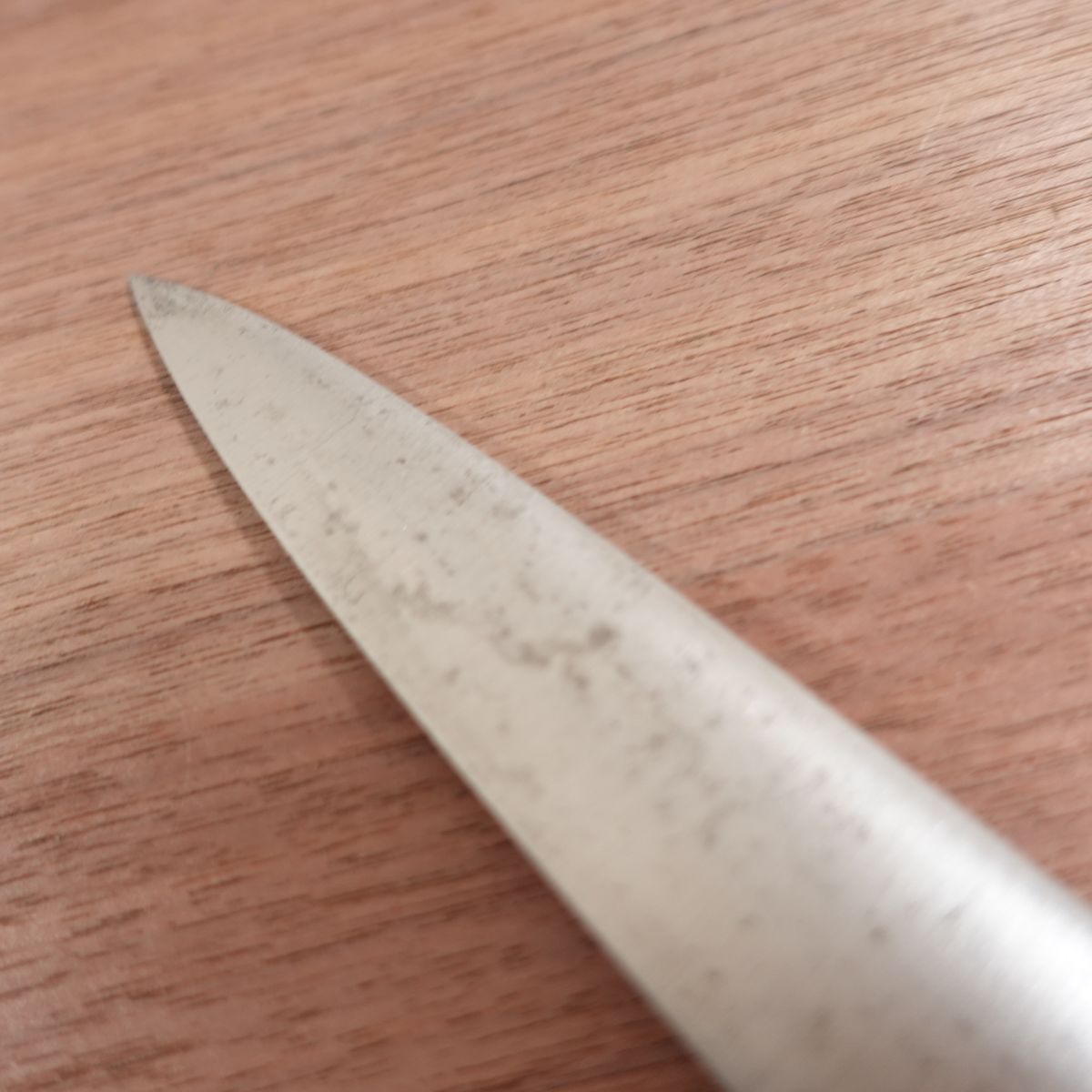 Iemitsu Yanagiba Knife, Sharpened, Sashimi Knife, Carbon Steel, Single Bevel, Made by Iemitsu, 225mm