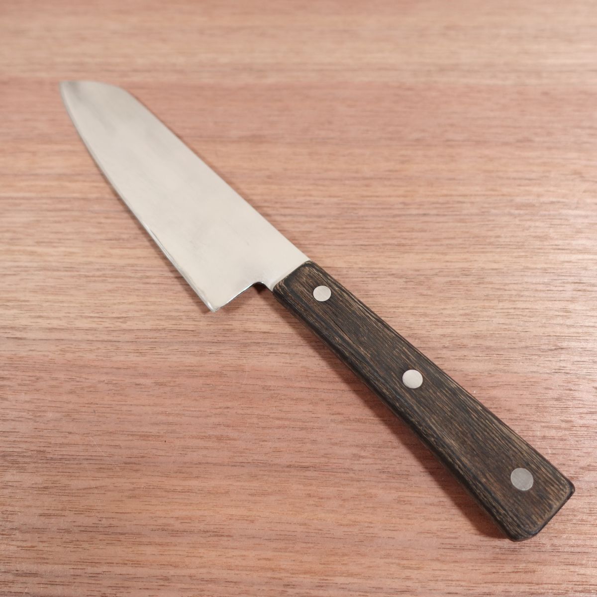 Tsunanobu Santoku Knife, Sharpened, All-Purpose Knife, Kyoto Tsunanobu, Forged, 165mm