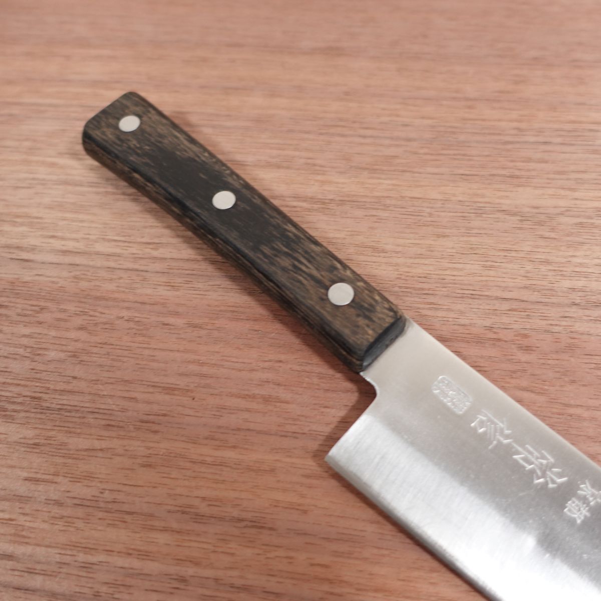 Tsunanobu Santoku Knife, Sharpened, All-Purpose Knife, Kyoto Tsunanobu, Forged, 165mm