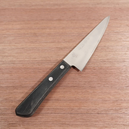 Sakai Sogetsu Honesuki Knife, Sharpened, Garasuki, Laminated Carbon Steel, Double Bevel, Sabaki Knife, 155mm