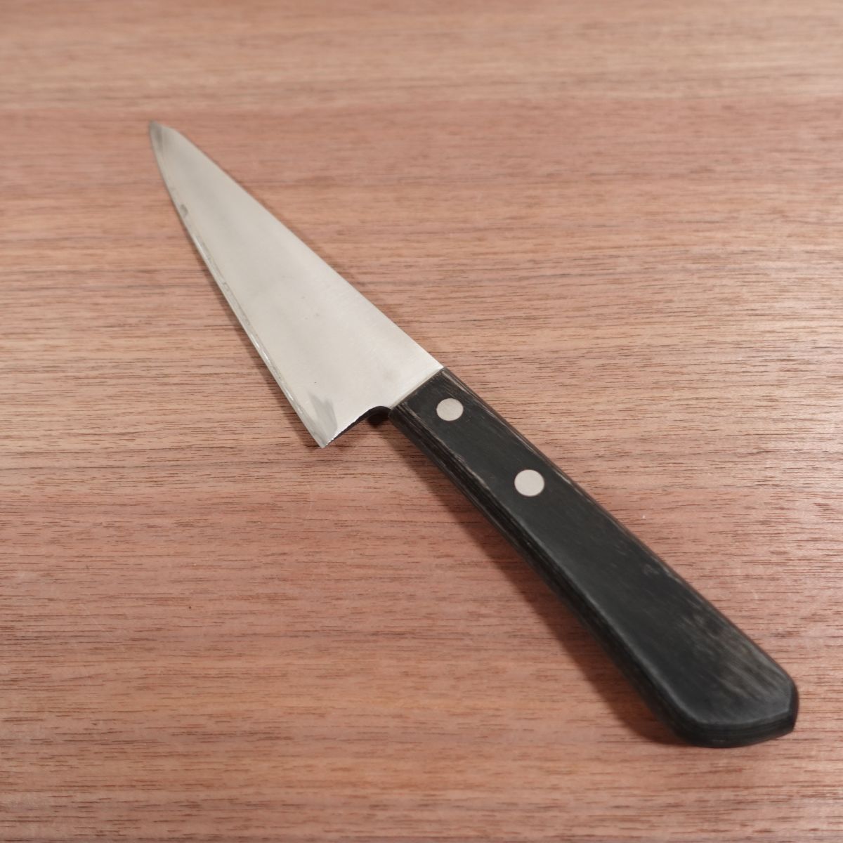 Sakai Sogetsu Honesuki Knife, Sharpened, Garasuki, Laminated Carbon Steel, Double Bevel, Sabaki Knife, 155mm
