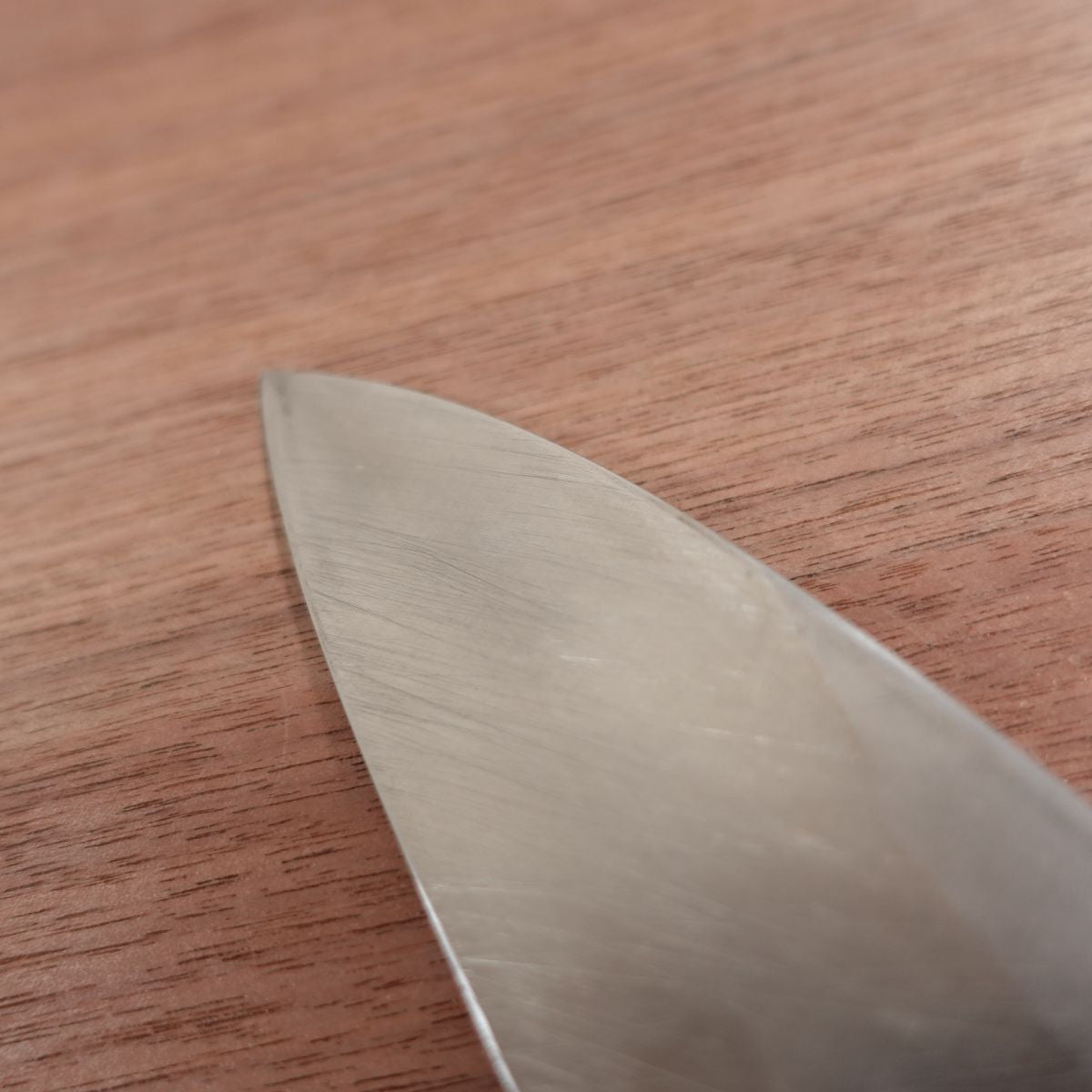 Mizuta Kunimitsu Deba Knife, Sharpened, Made by Mizuta Kunimitsu, Water Buffalo Handle, Handmade, Boxed, 150mm