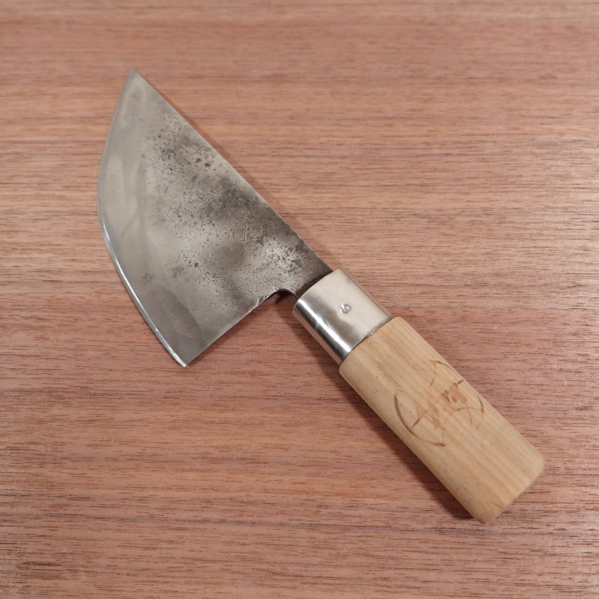 Tamai Tatami Knife, Sharpened, Round Knife, Carbon Steel, Special Purpose Knife, Harvest Tool, 155mm
