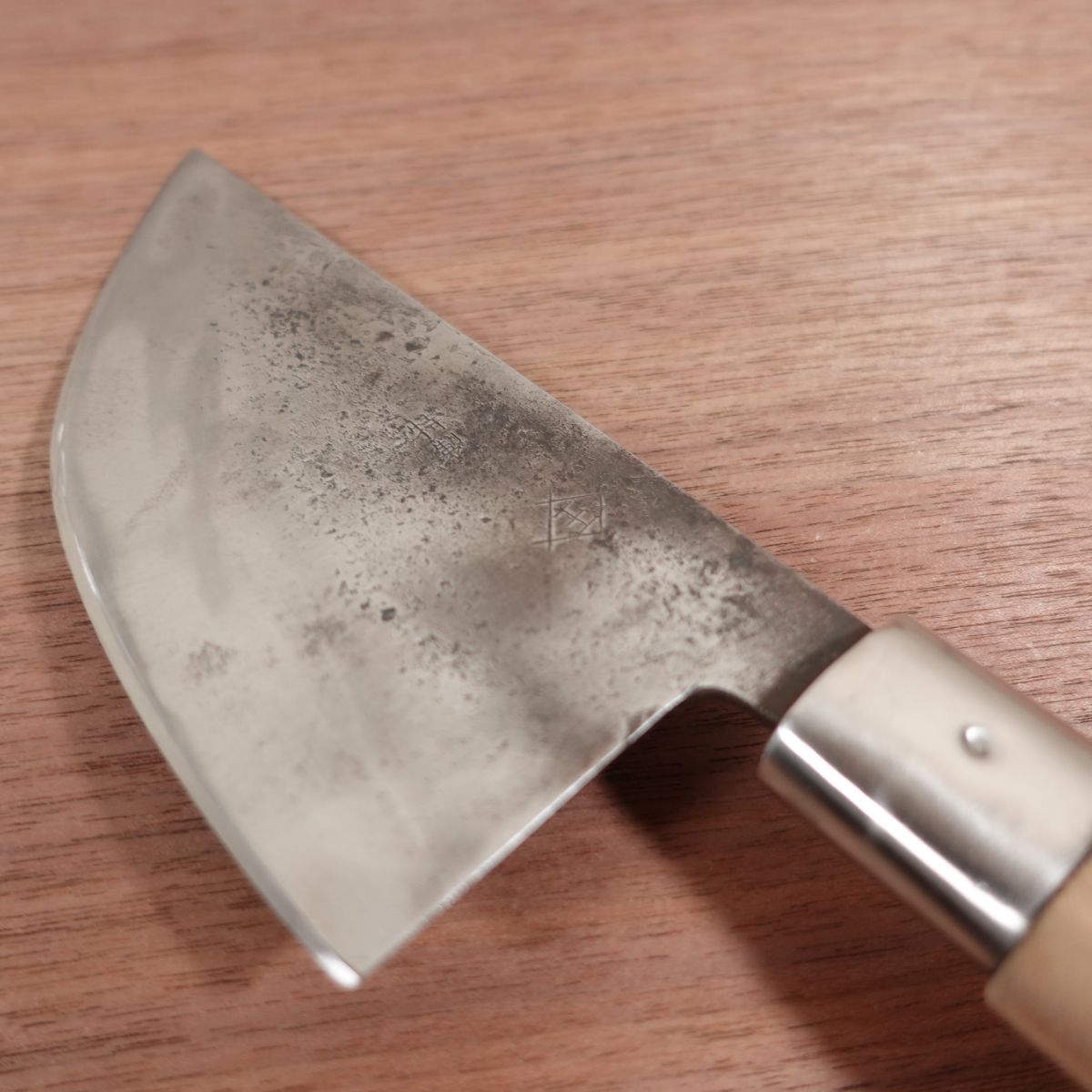 Tamai Tatami Knife, Sharpened, Round Knife, Carbon Steel, Special Purpose Knife, Harvest Tool, 155mm