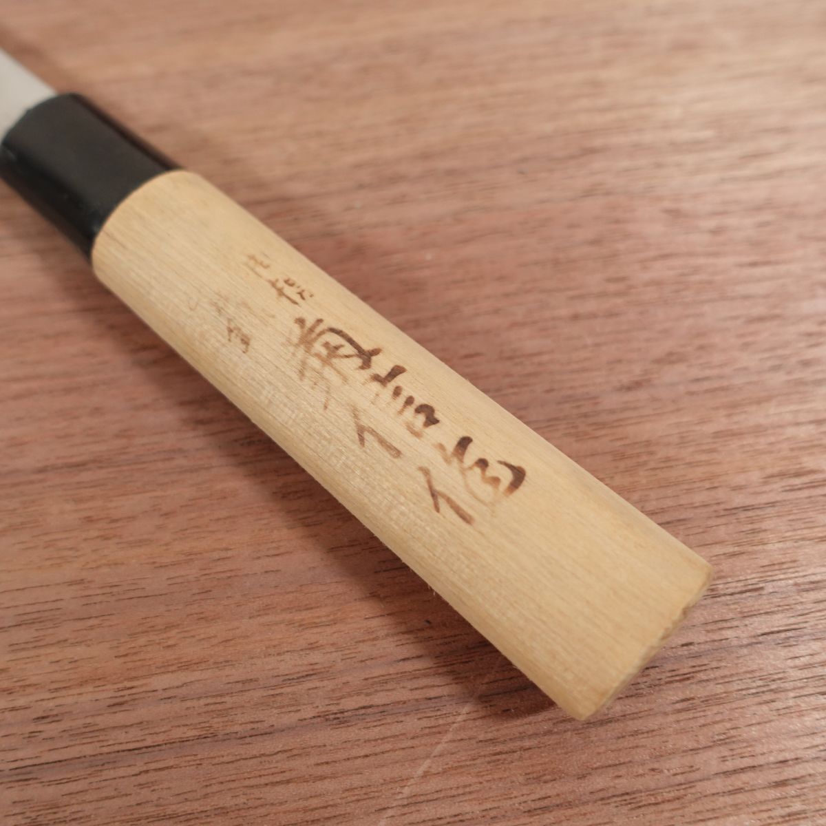 Kikunobu Usuba Knife, Sharpened, Left-Handed, Made by Kikunobu, Carbon Steel, Single Bevel, 180mm