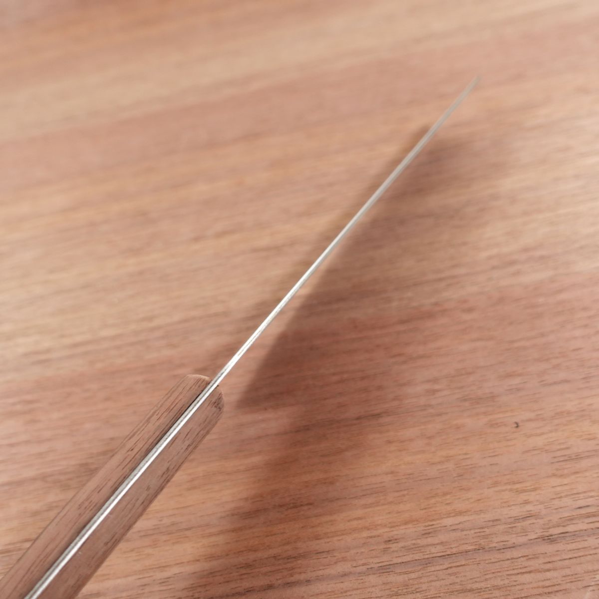 Sakaiya Haruhide Nakiri Knife, Sharpened, Hon-Warikomi, Made by Sakaiya Haruhide, Double Bevel, 160mm