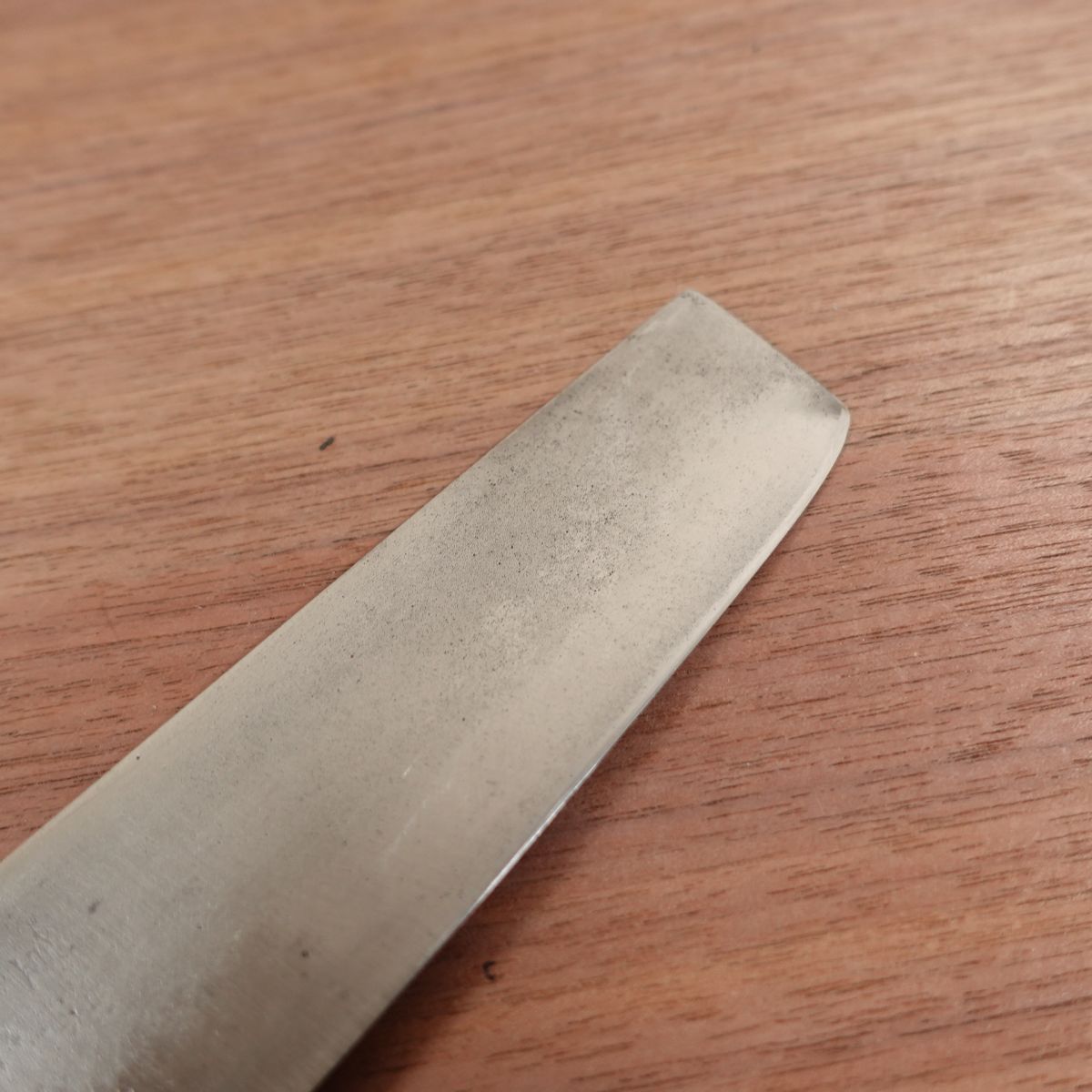 Masaomi Nakiri Knife, Sharpened, Stainless Steel, Made by Masaomi, Double Bevel, 160mm
