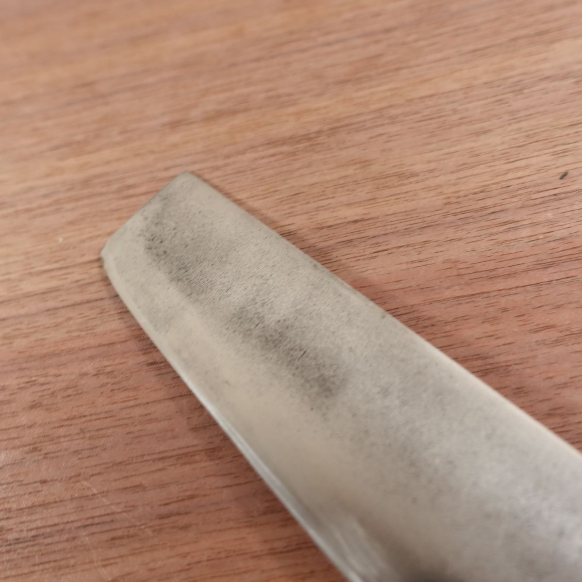 Masaomi Nakiri Knife, Sharpened, Stainless Steel, Made by Masaomi, Double Bevel, 160mm