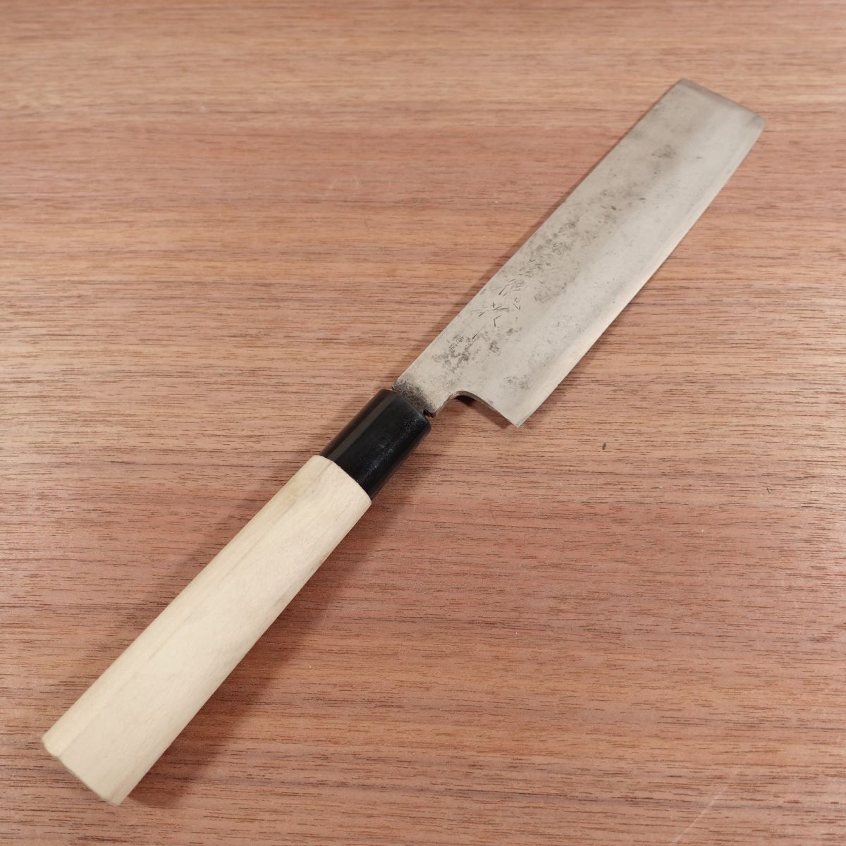 Sakai Yoshinori Usuba Knife, Sharpened, Single Bevel, Tokusen, Handle Like New, 185mm