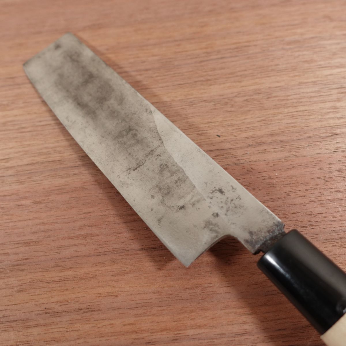 Sakai Yoshinori Usuba Knife, Sharpened, Single Bevel, Tokusen, Handle Like New, 185mm