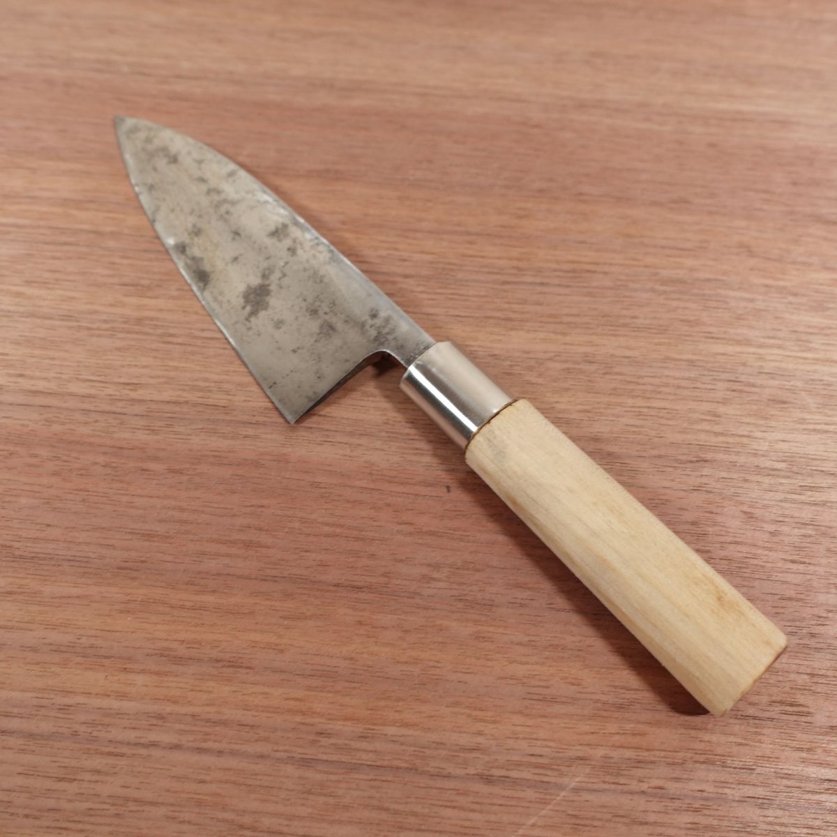Sakai Fusamasa Deba Knife, Sharpened, Special Forged, Carbon Steel, Single Bevel, Made by Fusamasa, 155mm