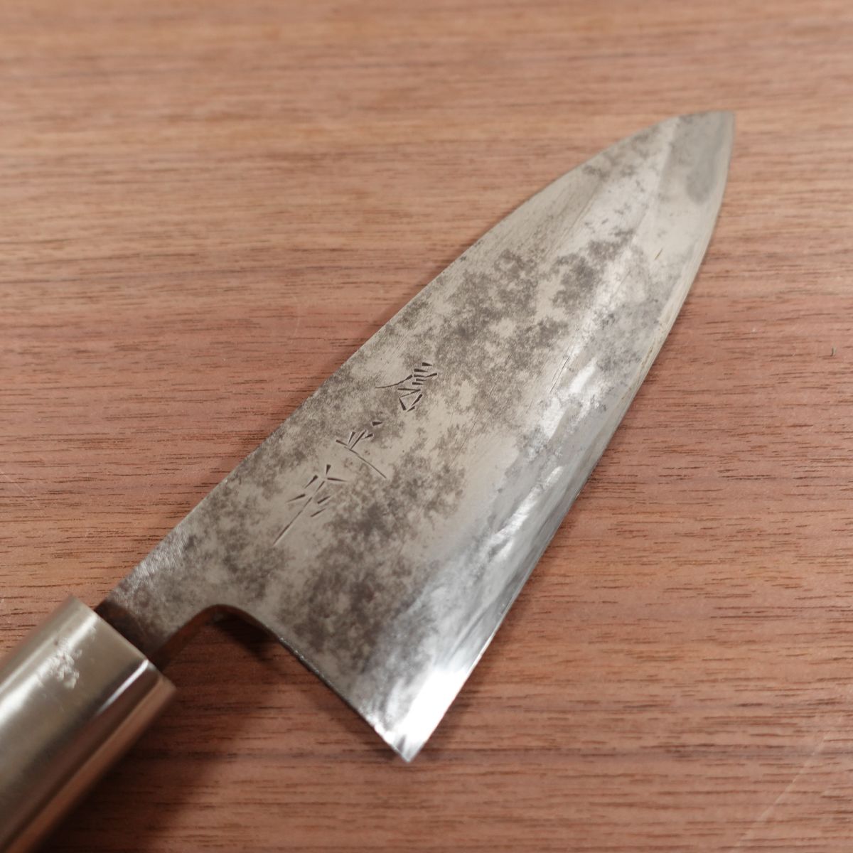 Sakai Fusamasa Deba Knife, Sharpened, Special Forged, Carbon Steel, Single Bevel, Made by Fusamasa, 155mm