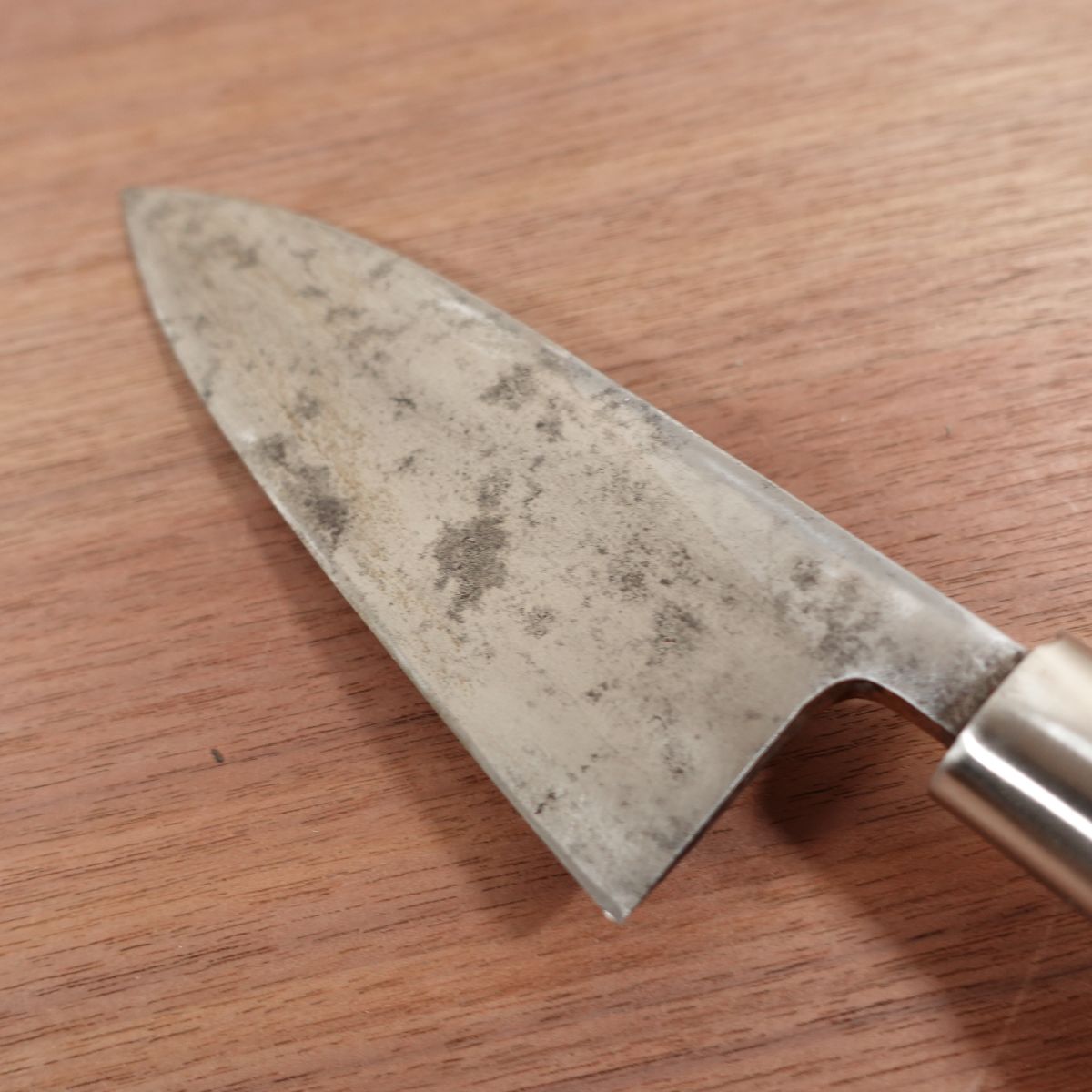 Sakai Fusamasa Deba Knife, Sharpened, Special Forged, Carbon Steel, Single Bevel, Made by Fusamasa, 155mm