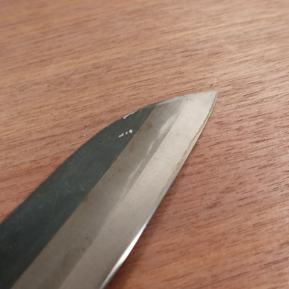 Tosa Yamaho Santoku Knife, Sharpened, Kurouchi Finish, All-Purpose Knife, Tosa Ichi, Aonyu, Special, 170mm