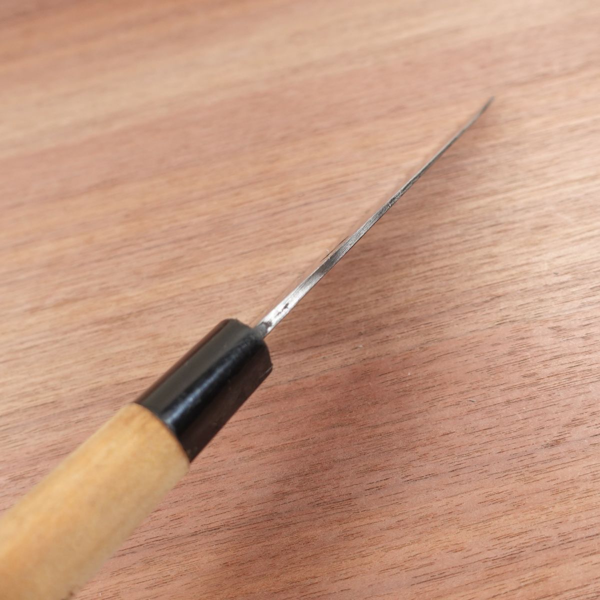 Sakai Kiyohiro Wa-Santoku Knife, Sharpened, Special, Special Forged, Laminated Carbon Steel, Kurouchi Finish, 160mm
