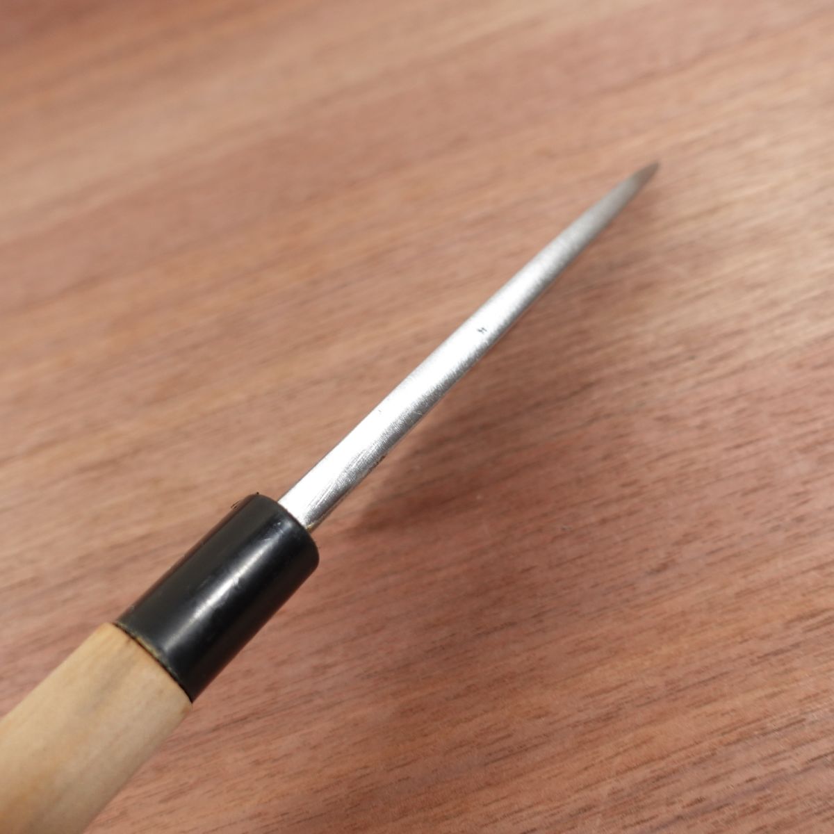 Seki Magoroku Deba Knife, Sharpened, Ume, Carbon Steel, Single Bevel, 150mm